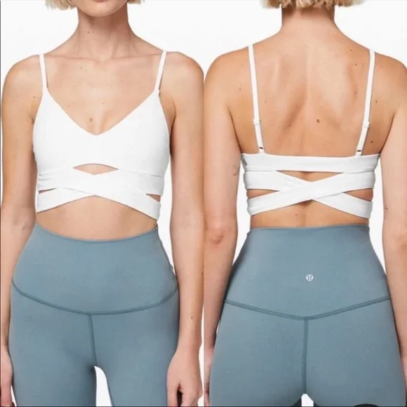 Sold Lululemon Still Now Bra - Yellow Serpentine - Picture 8 of 8